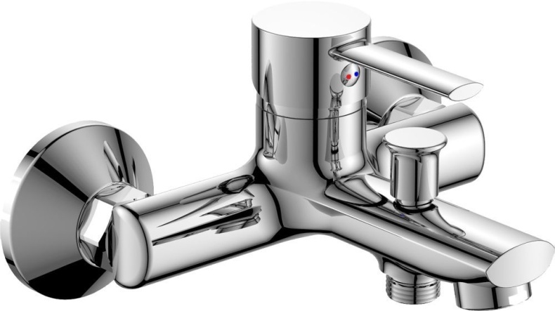Смеситель Agger Punctual A1610000 для ванны с душем - 0