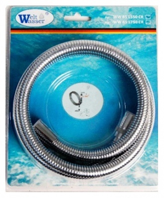 Душевой шланг WeltWasser WW BS 1750 CR хром  10000001963 - 0