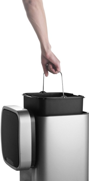 Мусорное ведро Weltwasser WW RONE MT 28L сенсорное матовый хром  10000000876 - 4