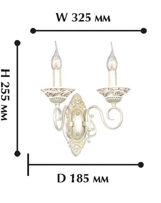 Бра Favourite Gesso 1141-2W - 4