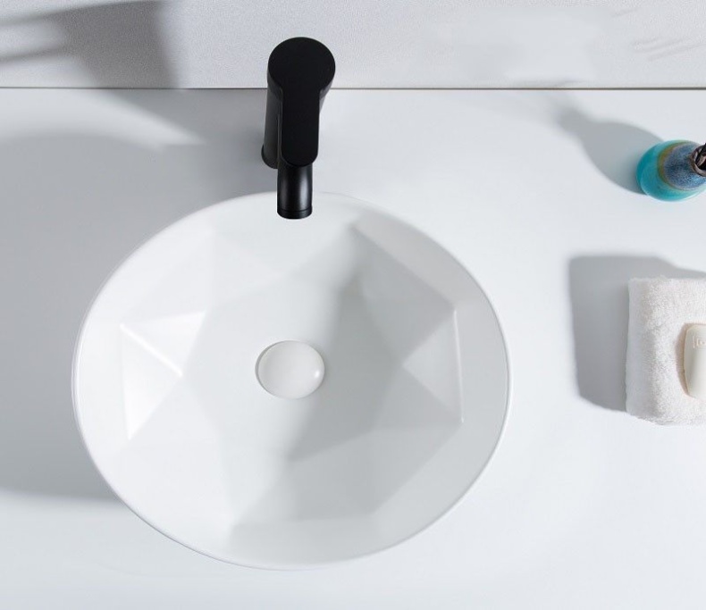 Раковина накладная Ceramalux N белый  9425 - 8