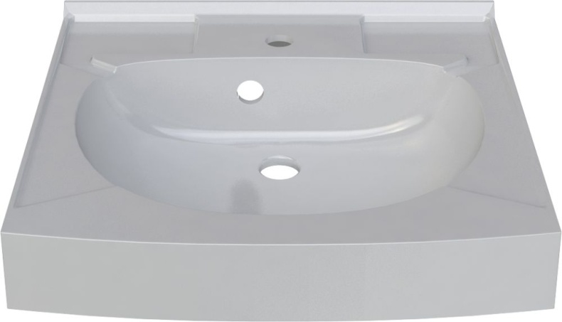 Рукомойник Altasan Kompakt подвесная со сливом и кронштейнами UPP50s - 0