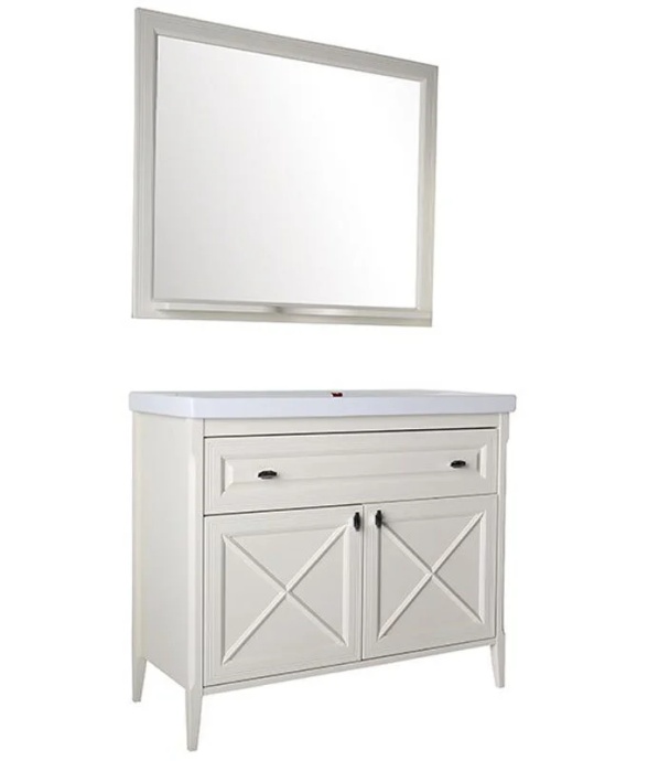 Комплект мебели для ванной Монте 100 Благородный Бежевый 1079201 - 6