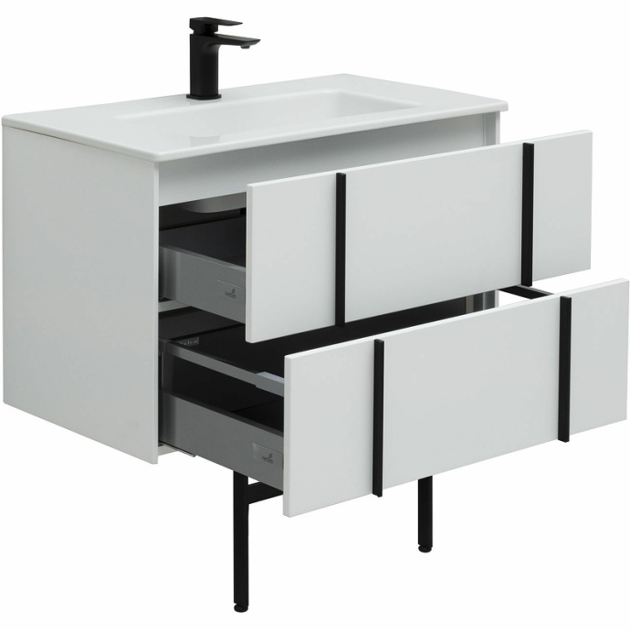 Тумба под раковину Allen Brau Reality 80 белый матовый 1.32005.WM - 11