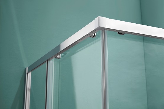 AQ ARI KV 09020CH Душевой уголок квадратный, двери раздвижные 900x900x2000 профиль хром, стекло прозрачное - 10