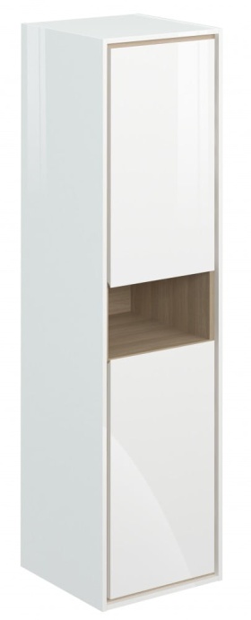  Шкаф-пенал Cersanit Louna 35 SP-SL-LOU/Wh - 1