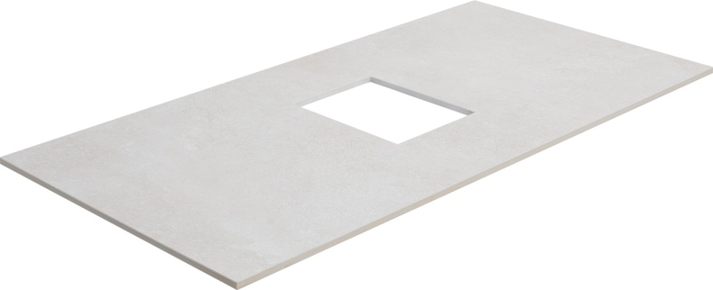 Тумба с раковиной STWORKI Карлстад 90 дуб рустикальный, простоун беж 425511 - 7