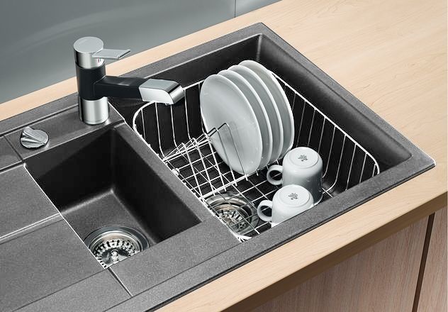 Мойка из гранита Blanco Metra серый  513553 - 1