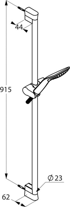 Душевой гарнитур Kludi Fizz 1S 6764005-00 676400500 - 4