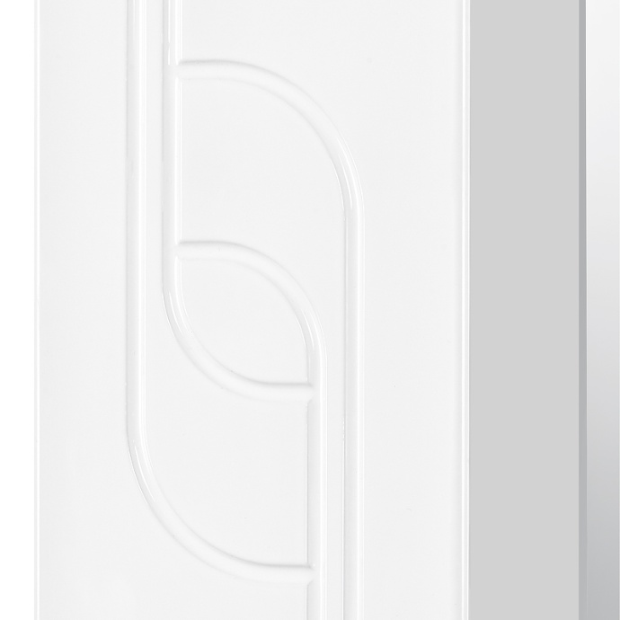 Зеркало-шкаф Aquaton Панда 50 L с подсветкой белый 1A007402PD01L - 2