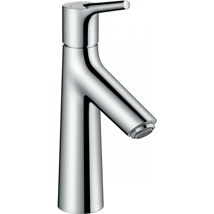 Смеситель для раковины Hansgrohe Talis S 100, LowFlow 3,5 л /мин, однорычажный, со сливным гарнитуром, хром 72024000 - 0