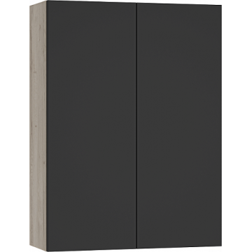 Шкаф-пенал Misty Поло 60 черный матовый О-Пол08060-014По - 0