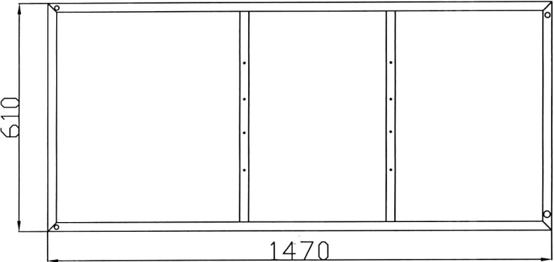 Каркас для ванны Cersanit Lorena/Nike 160 K-RW-LORENA*160n - 1