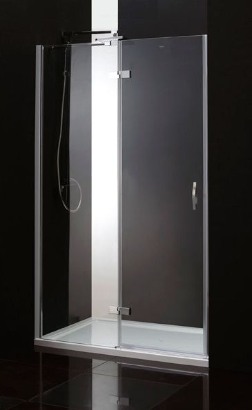 Душевая дверь Cezares Bergamo 100 хром стекло прозрачное BERGAMO-W-B-12-100-C-Cr-L - 1