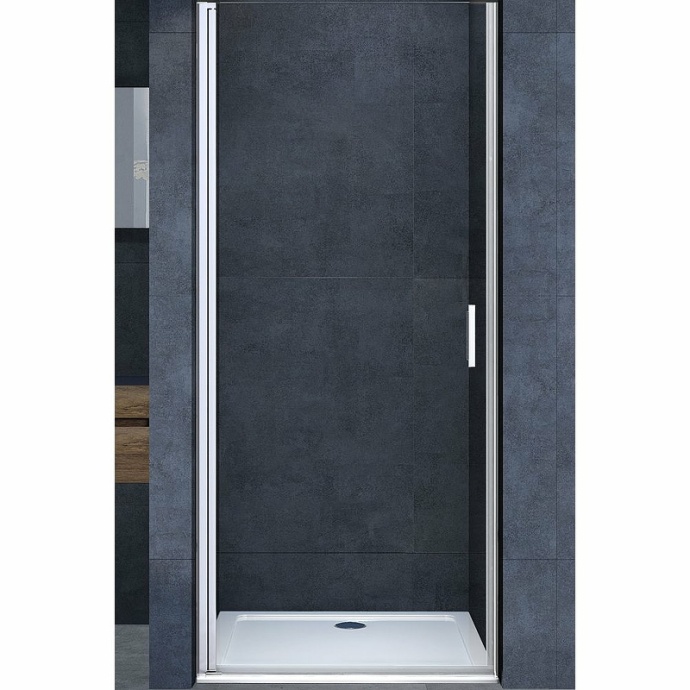 Душевая дверь Vincea Alpha 95 хром стекло прозрачное VDP-3AL950CL - 0