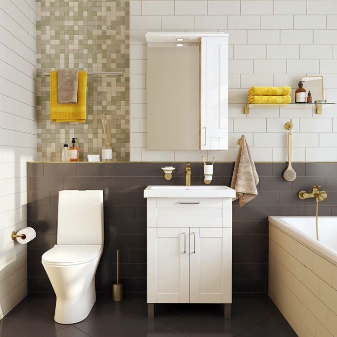 Держатель туалетной бумаги IDDIS Oldie OLDBR00i43 открытый - 2