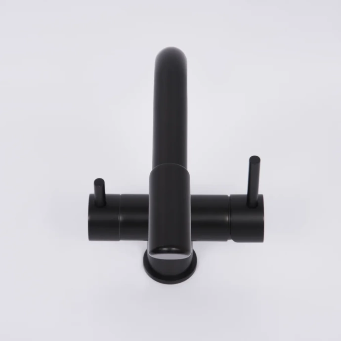 Смеситель для кухни Wasserkraft черный матовый A8367 - 5