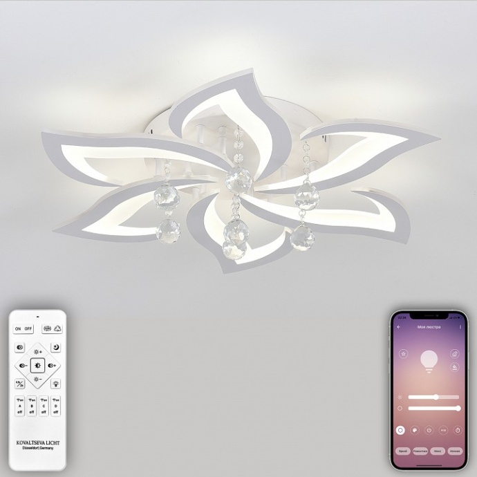 Потолочная люстра Natali Kovaltseva Olimp LED LAMPS 81238 - 3