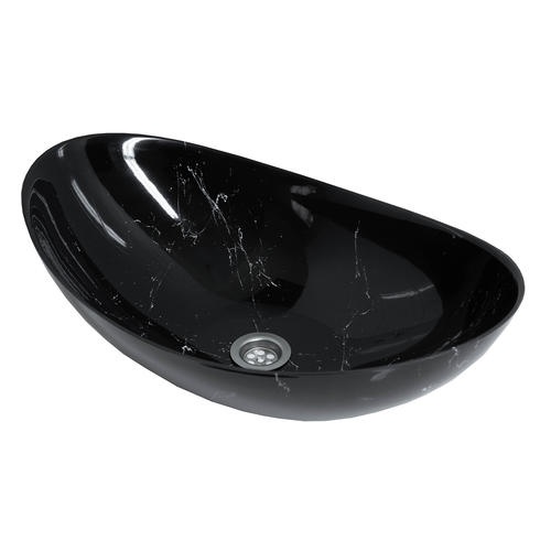Раковина накладная Stella Polar Орион 58 черный SP-00001055 - 0