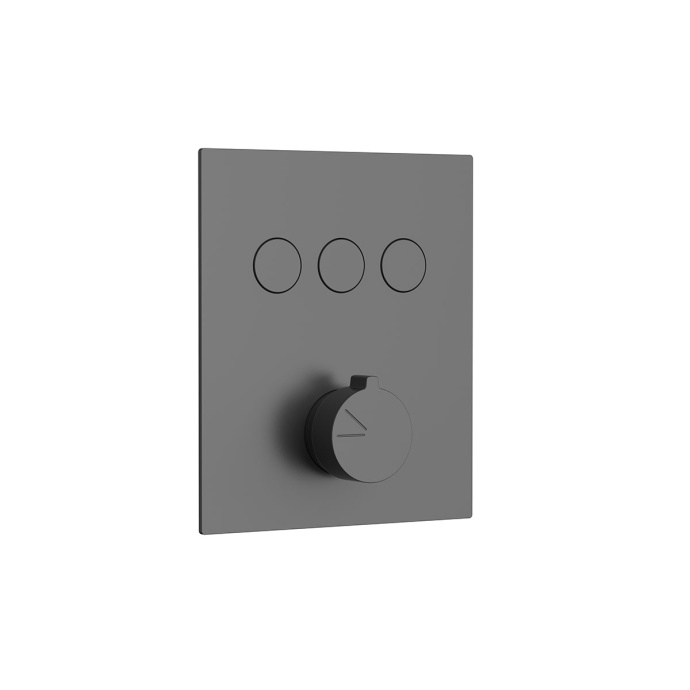 Душевой комплект Vincea с термостатом сталь VSFW-4311GM - 5