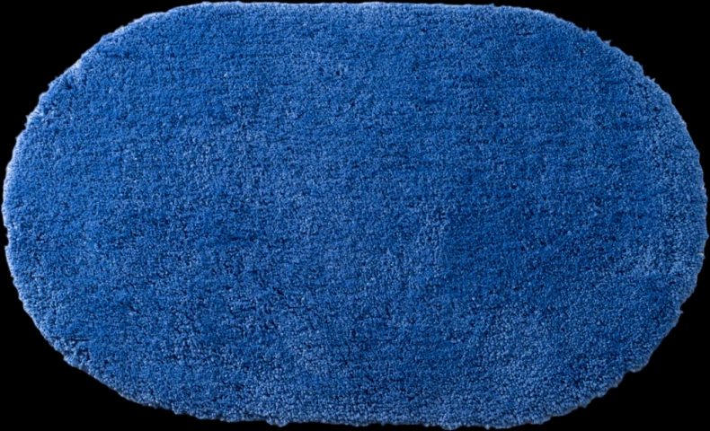 Коврик для ванной комнаты Wasserkraft Dill синий BM-3944 - 0