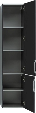 Шкаф-пенал Aquanet Алвита 35 серый антрацит 240197 - 6