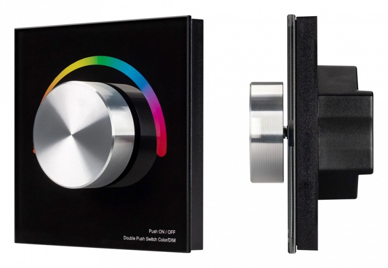 Панель-регулятора цвета RGB роторный встраиваемый Arlight SMART 033763 - 0