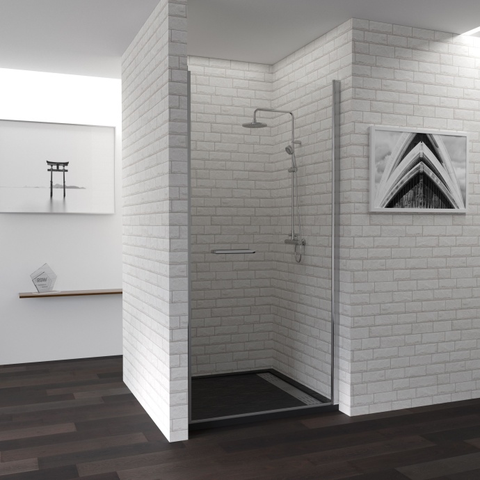 Душевая дверь в нишу RGW Passage PA-03 (560-610)х1850 04080306-11 - 0