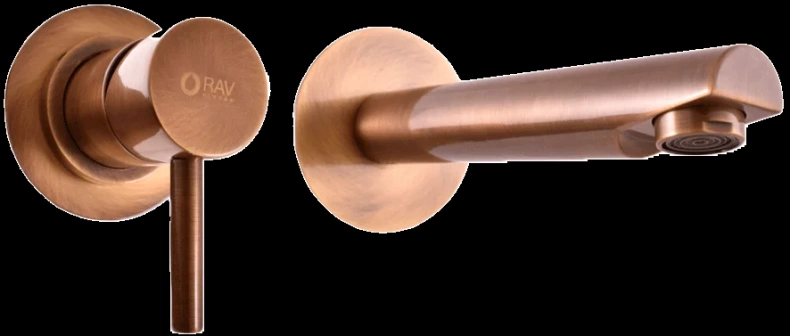 Смеситель для раковины Rav Slezak Seina бронза SE934SM - 0