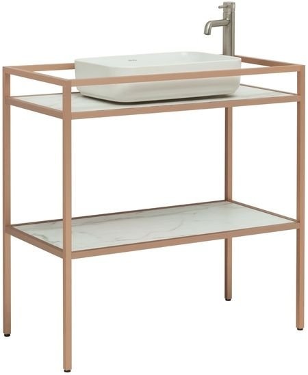 1.33004.60 LIBERTY Консоль 90 напольная, медь браш (274345) - 0