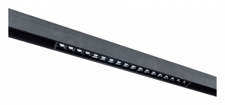 Трековый светодиодный светильник Arte Lamp LINEA A4685PL-1BK - 0