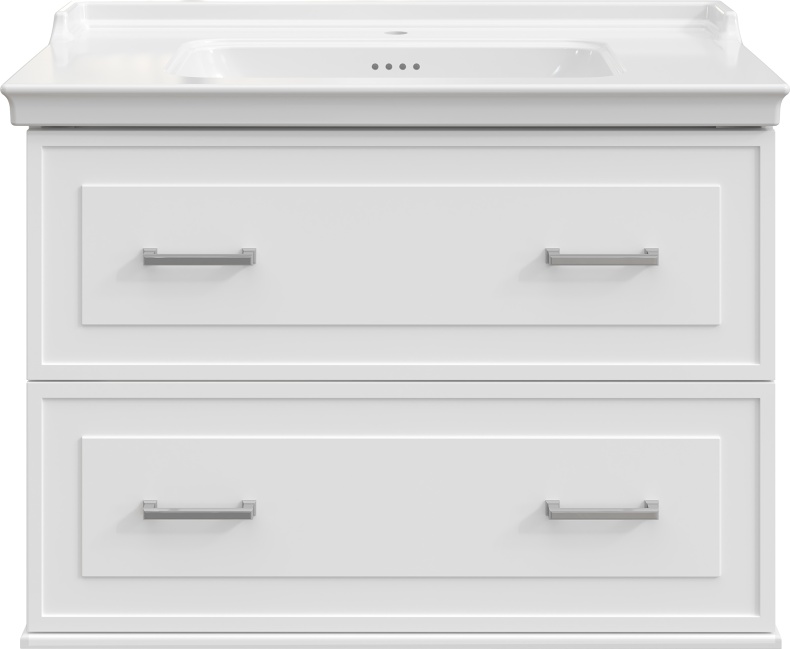 Мебель для ванной STWORKI Хадстен 100 белая 540917 - 6