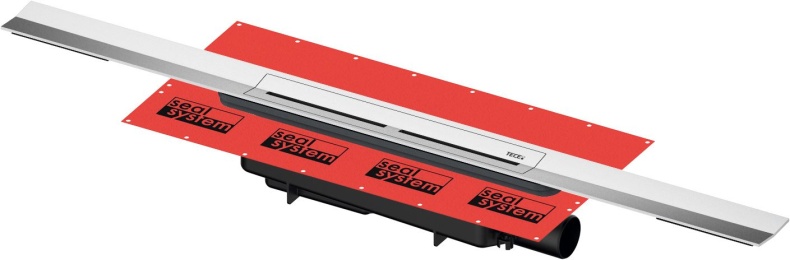 Душевой лоток Tece Drainprofile с решеткой хром глянцевый 670810 - 0