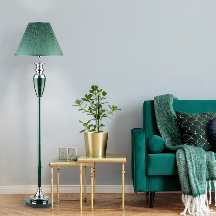 Торшер Eurosvet Majorka 009/1T GR (зеленый) - 1