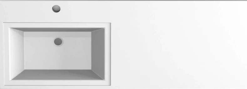 Раковина Stella Polar Мадлен 120 L на стиральную машину белый SP-00000026 - 1