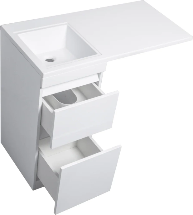 Тумба под раковину Style Line Даллас 100 Люкс Plus, белый  СС-00002346 - 3