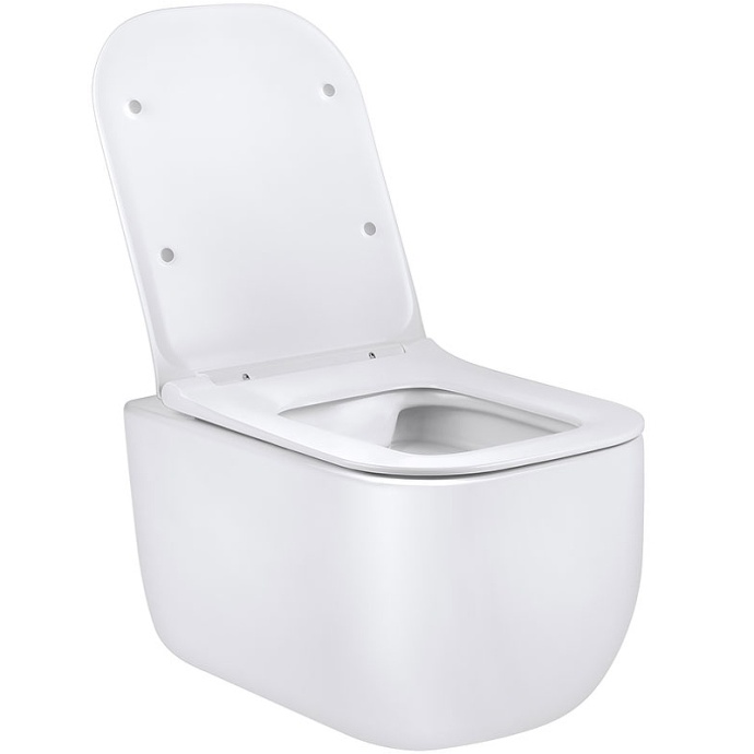 Подвесной унитаз Vincea Form белый с сиденьем микролифт VT1-35 - 2