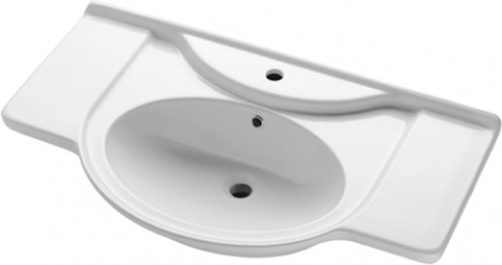 Мебель для ванной Aqwella Барселона Люкс 75 с бельевой корзиной - 6