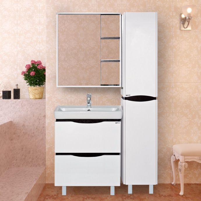 Тумба с раковиной Misty Венера 60 комбинированная - 1