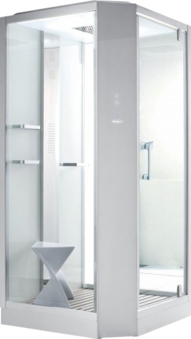 Душевая кабина Orans SR-89101RS белая, с баней - 0