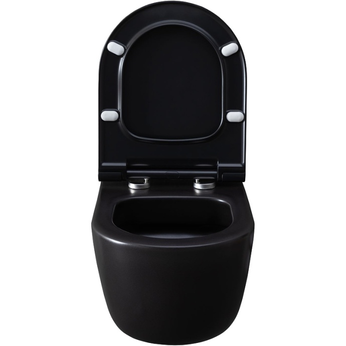 Чаша для подвесного унитаза Allen Brau Priority без сиденья черный матовый 4.31002.31 - 7