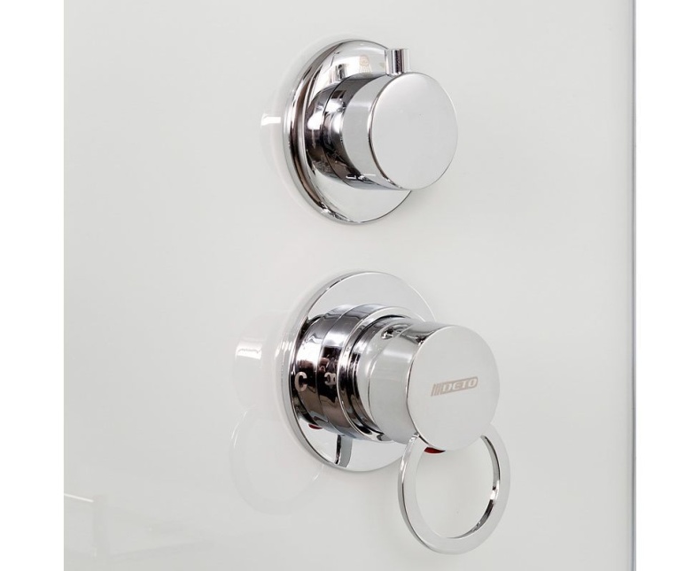 Душевая кабина DETO D10S с высоким поддоном, с сиденьем - 23