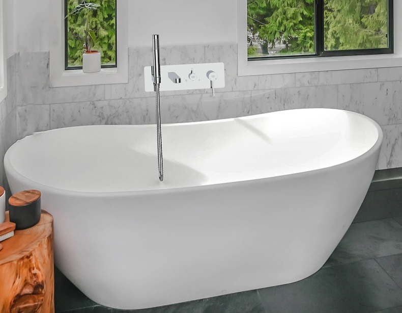 Смеситель для ванны с душем GPD Gildo хром MKA165 - 5