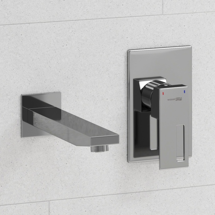 Смеситель для раковины WasserKraft Alme хром A15513 - 1