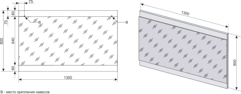 Мебель для ванной Style Line Даллас 130 Люкс Plus напольная, белая - 10