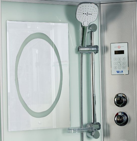 Душевая кабина Weltwasser WW500 Emmer 12015 120х120 хром  10000003287 - 2