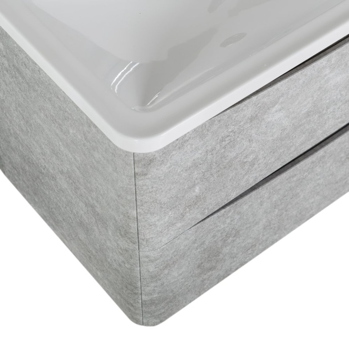 Комплект мебели BelBagno Acqua 90 серый - 7