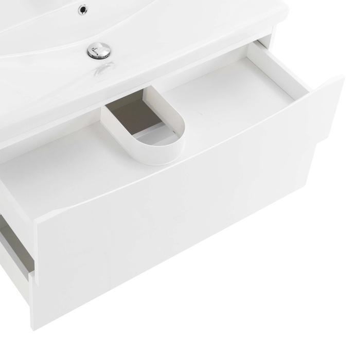 Комплект мебели BelBagno Marino-Cer 90 белый - 6