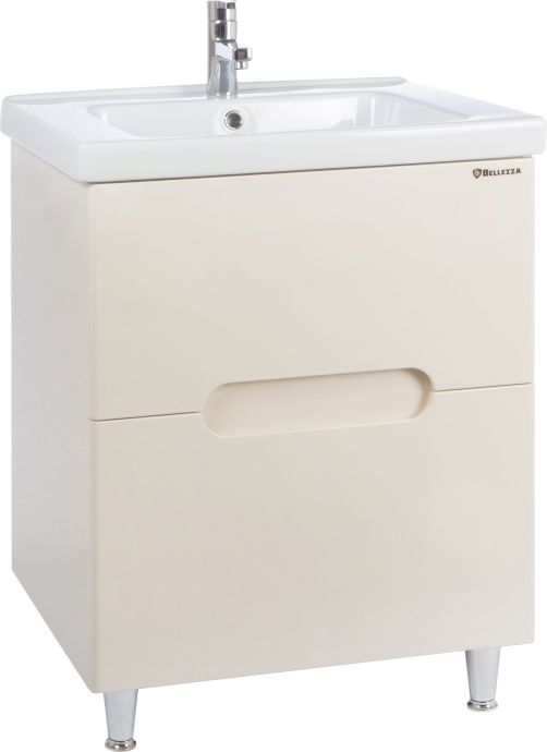 Тумба для комплекта Bellezza Андрэа 65 бежевая 4639010110070 - 0