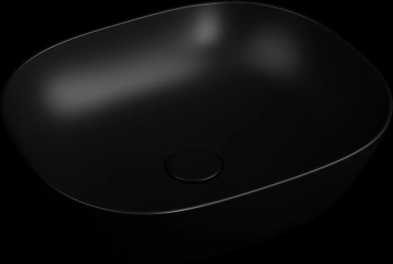 Раковина накладная VitrA Plural 45 матовый черный 7810B483-0016 - 0